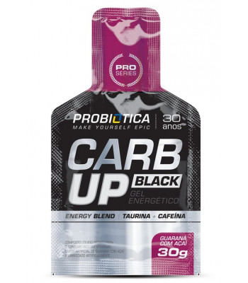 Carb-Up Gel Black (30gr) - Probiótica