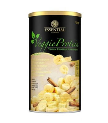 Veggie Protein (462gr) - Banana com Canela - Essential Nutrition